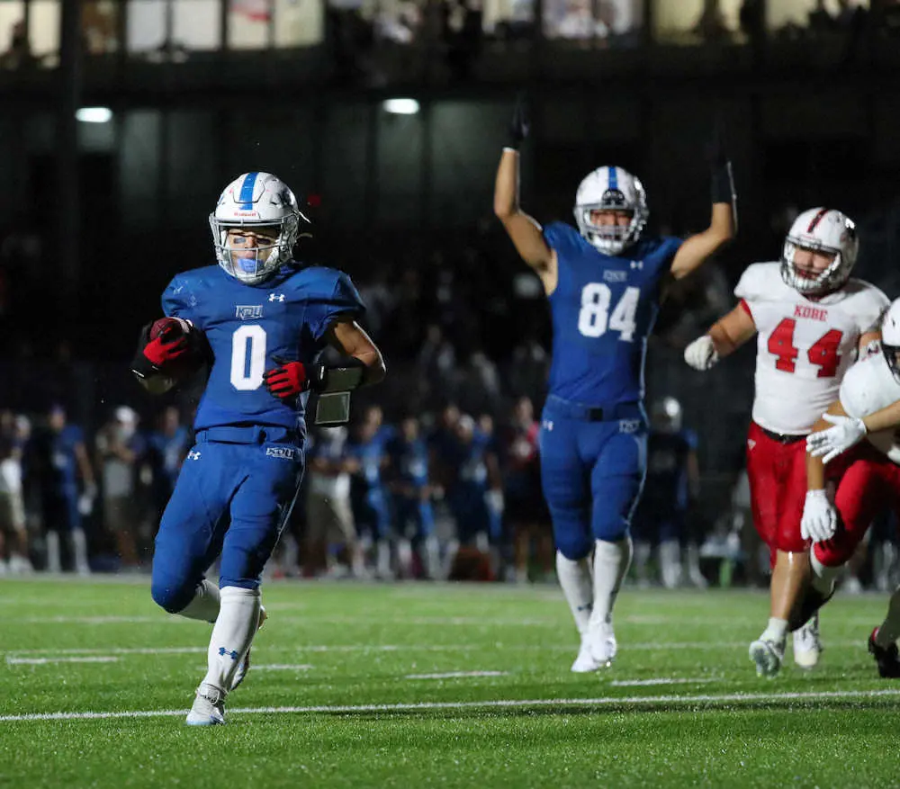 【画像・写真】アメフト近大　エースが止められ完敗スタート　清水「練習量、気持ちで負けた。悔しい」