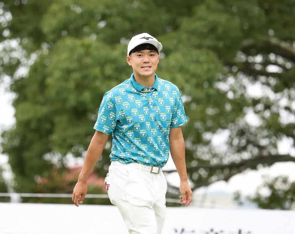 【画像・写真】古川雄大、新調アイアンで「ルンルン」　日本人トップ4位発進