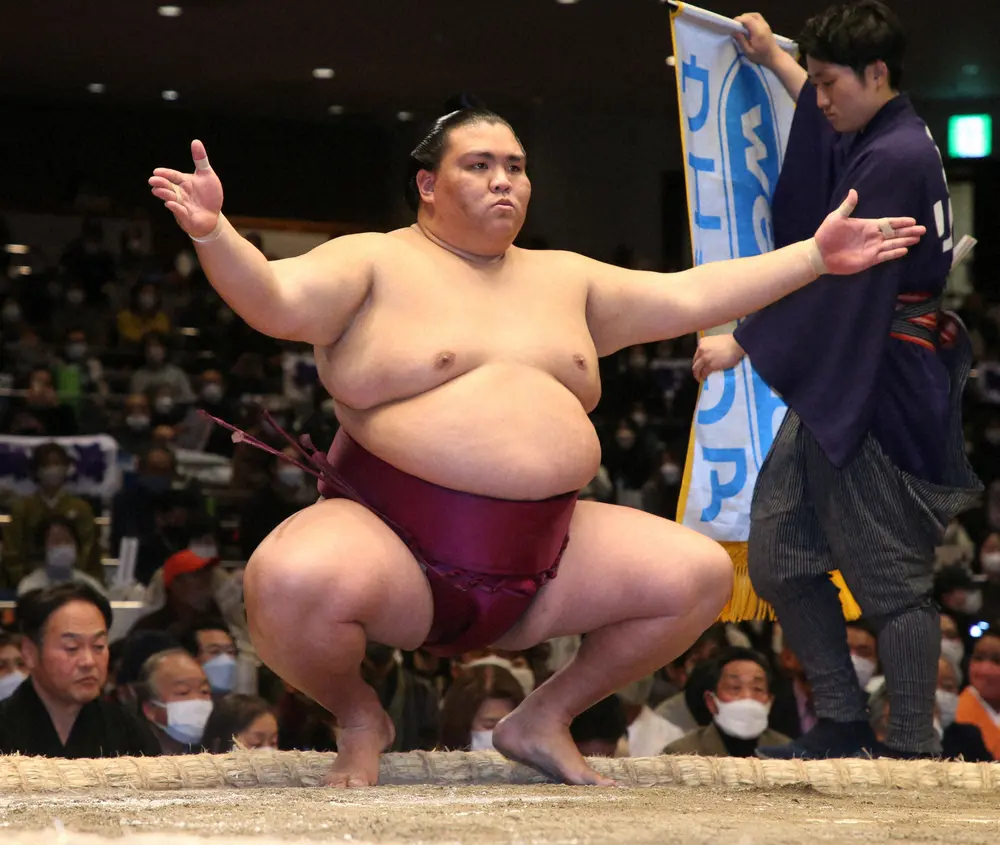 【画像・写真】カド番の大関・御嶽海、好発進を　初日と2日目の取組決定