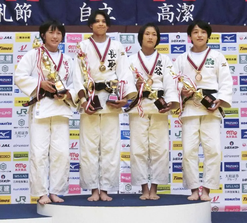 【画像・写真】女子52キロ級・横田　オール一本で初優勝　柔道全日本ジュニア選手権