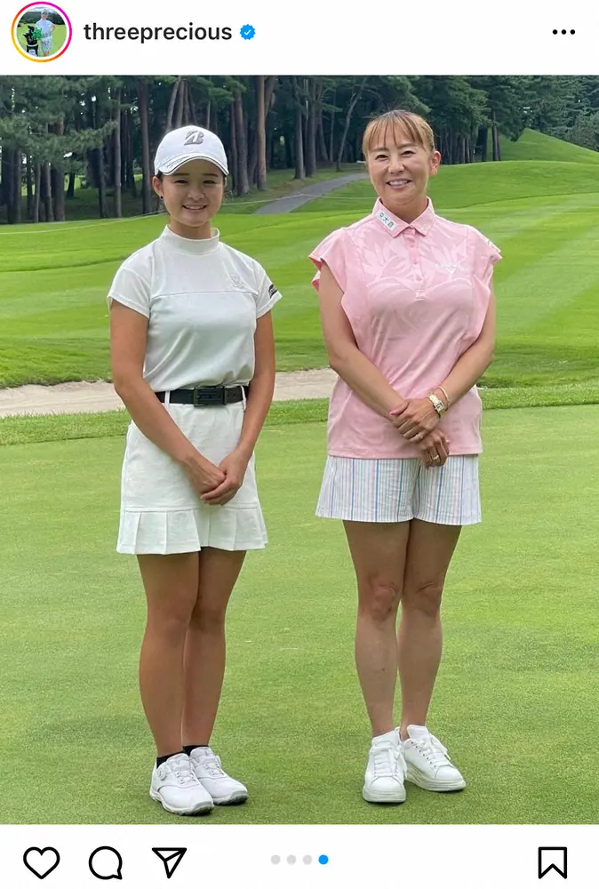 【画像・写真】佐伯三貴　川崎春花のツアー初優勝に感慨「なんか凄いご縁を…」　今年8月の下部ツアーでセッティング担当