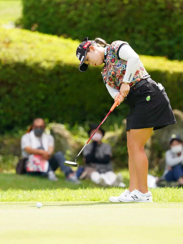 【画像・写真】後藤が7バーディーの首位スタート　自己ベスト65「焦りもなく淡々とできた」