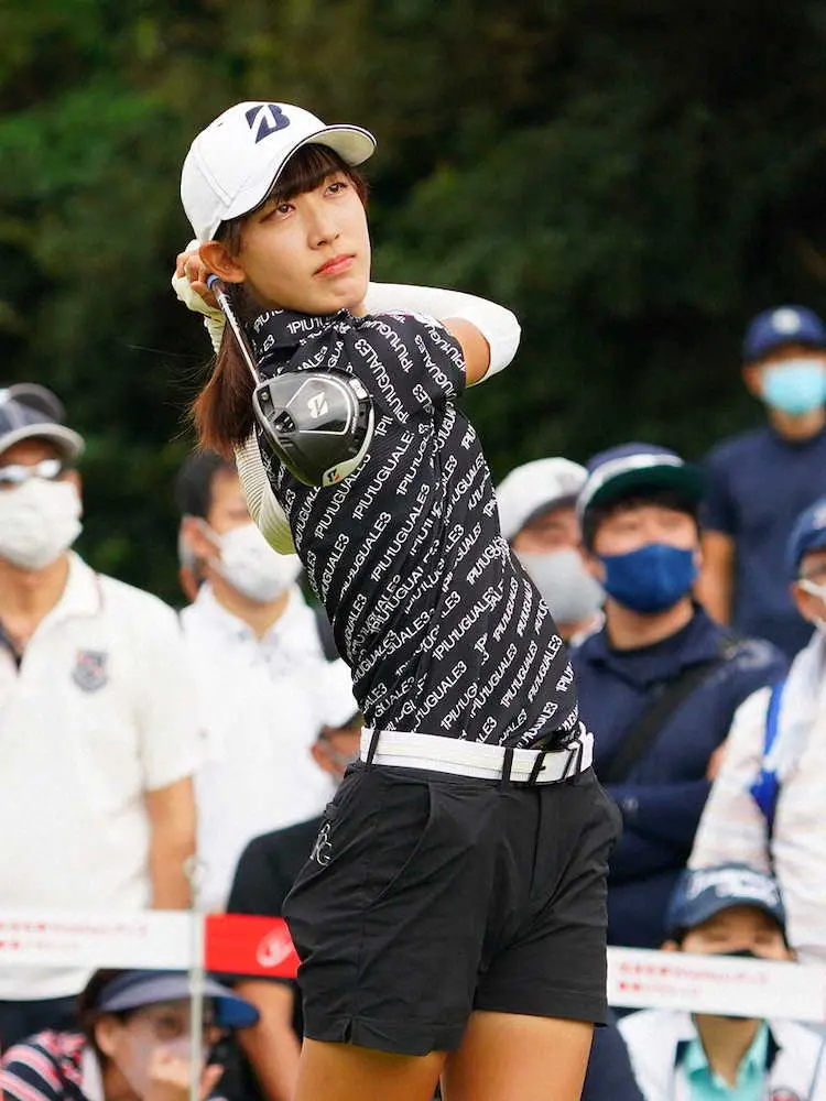 【画像・写真】馬場咲希　住友生命レディース東海Cは通算4オーバーの74位で予選落ちも、後半アウトで34をマーク