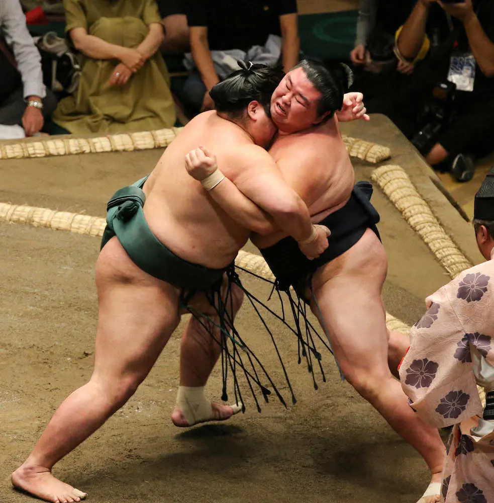 【画像・写真】正代　泥沼6連敗、左上手引くも巻き替えつけ込まれ「描いている相撲取れない」