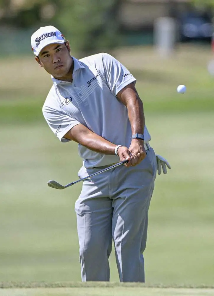 【画像・写真】松山　ショット乱調、42位後退も決勝R進出にホッ「気持ち的に違う」