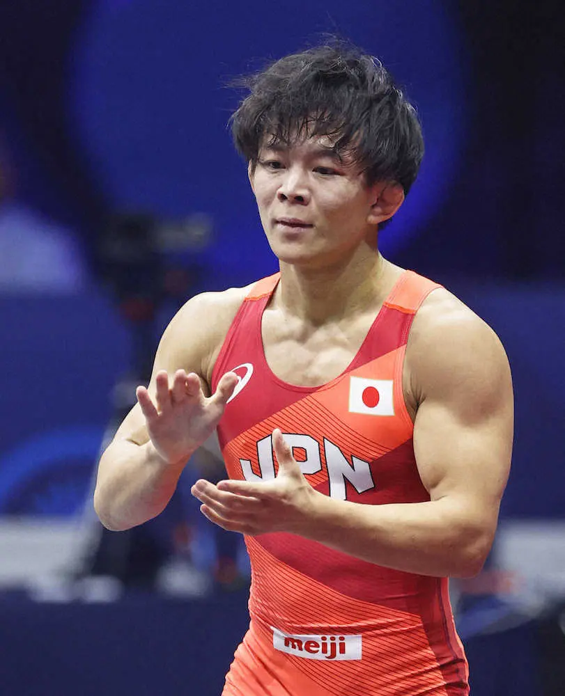 【画像・写真】男子61キロ級の樋口が世界一　世界レスリング最終日