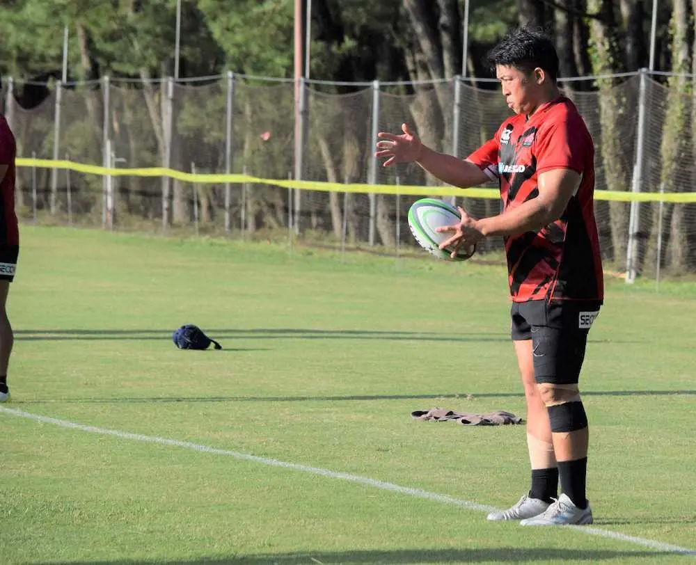 【画像・写真】ラグビー日本代表候補、宮崎合宿スタートで第3クール突入　坂手主将「また一つエンジンがかかる」