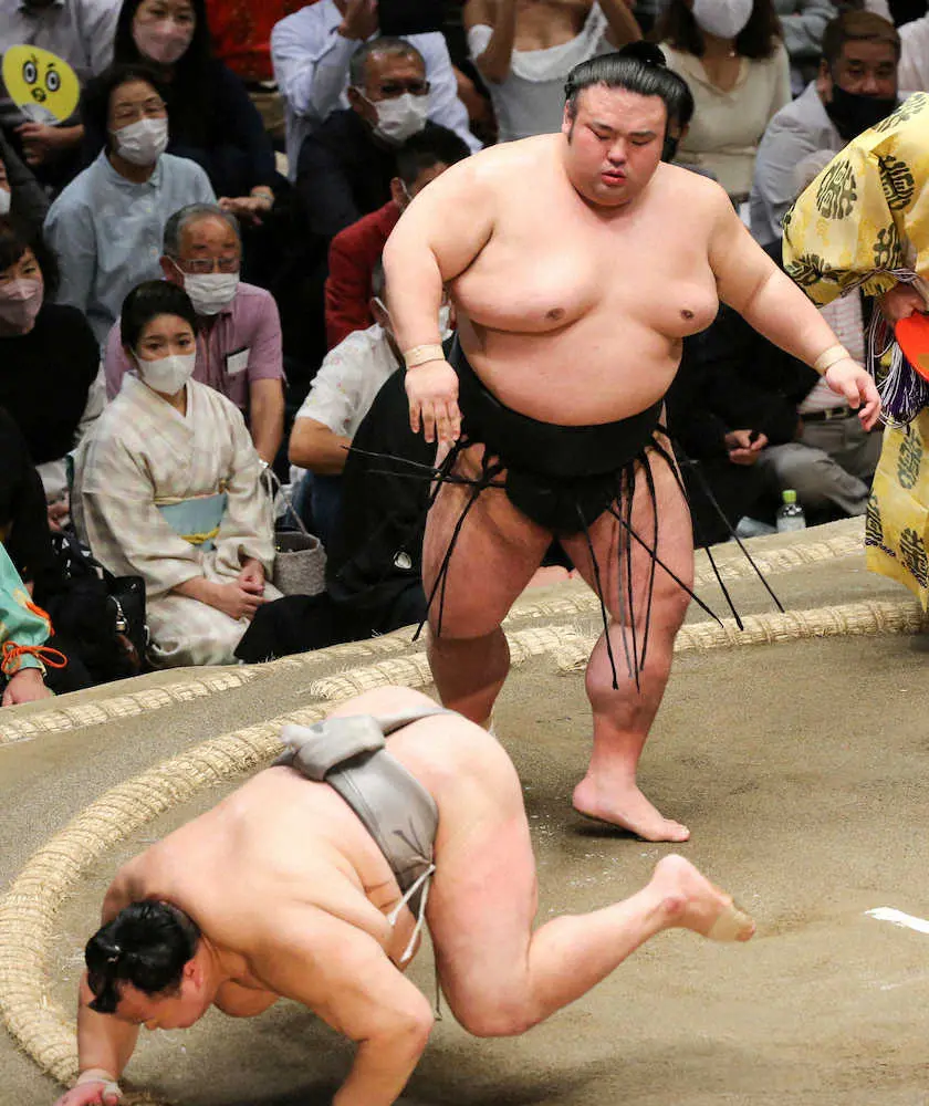 【画像・写真】玉鷲が2敗目も優勝争い単独トップ変わらず！3敗で北勝富士、錦富士ら4人が追う