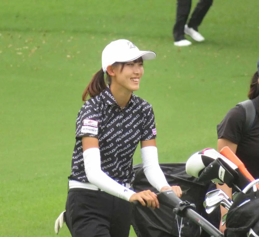 【画像・写真】馬場咲希は宮里藍さんの教えを即実践「意識したのは迷わないこと。ミスしてもポジティブに！」