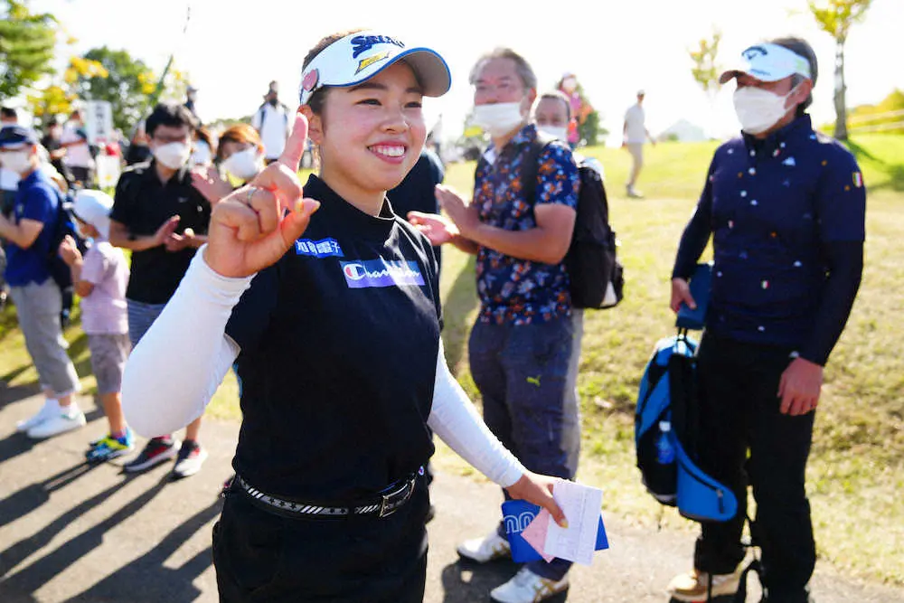 【画像・写真】山下美夢有が完全Vで今季3勝「ホステスプロとして優勝できて良かった」ミヤギテレビ杯ダンロップ女子
