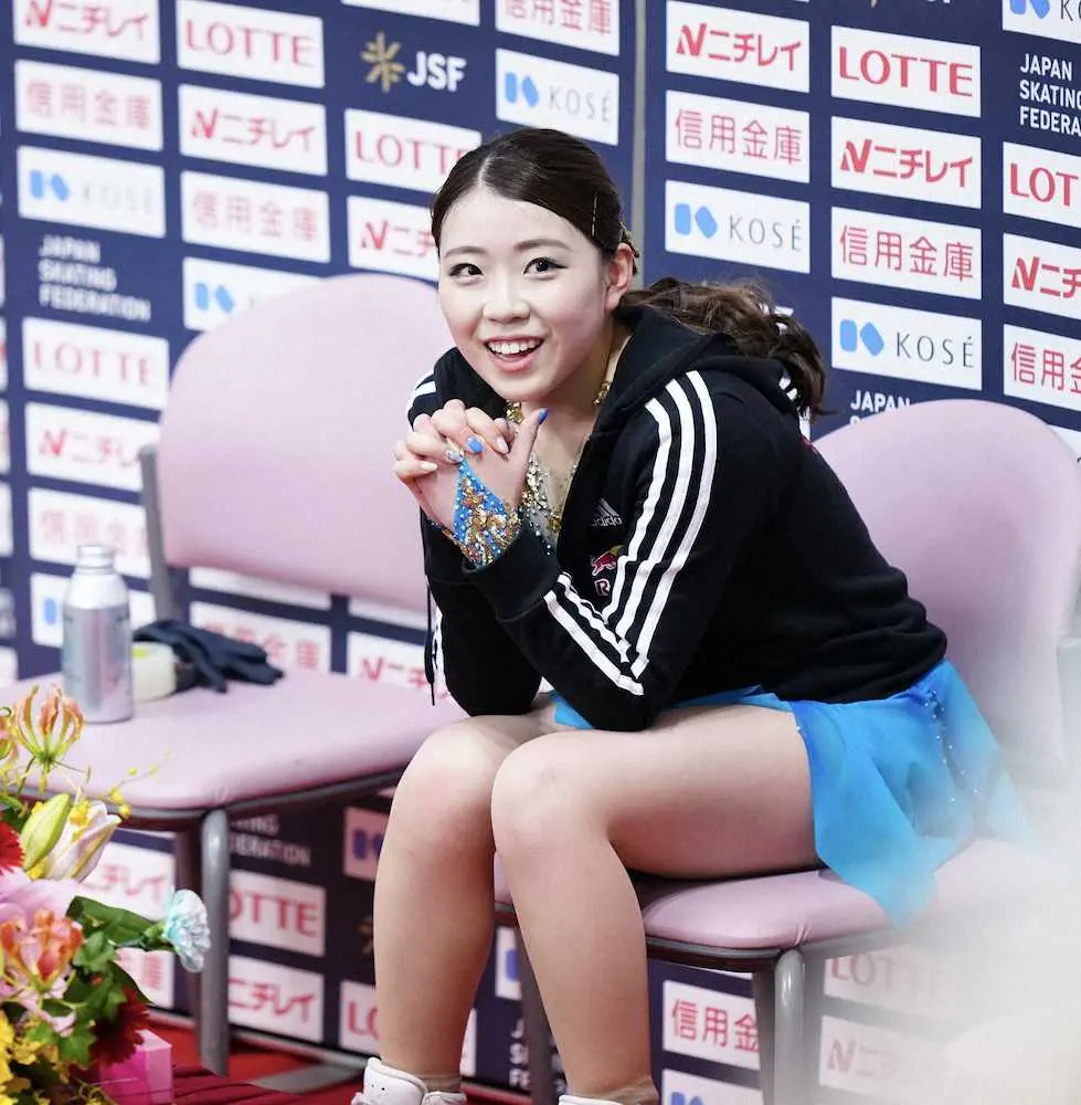 【画像・写真】紀平梨花「どうしても出たい」全日本切符獲得　ジャンプ構成落として復活の第一歩