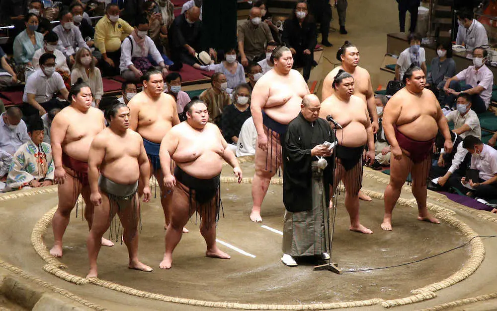 【画像・写真】八角理事長　あいさつで異例言及、横綱＆大関陣不振「大変遺憾」