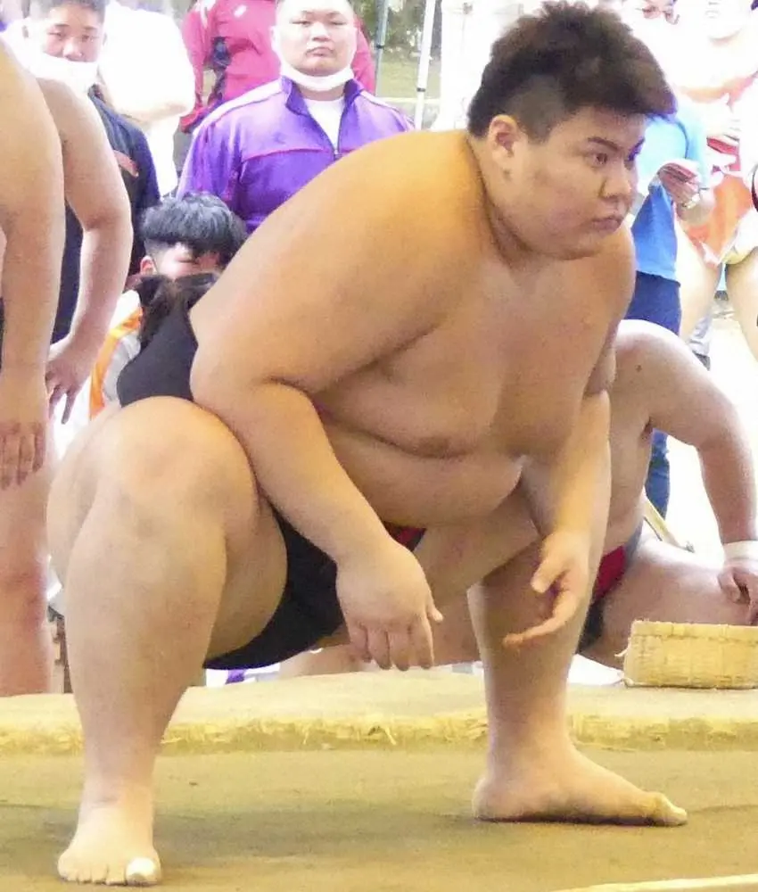 【画像・写真】全国学生相撲体重別大会　草野直哉が無差別級2連覇　135キロ以上級は山崎勝磨が中村泰輝を撃破