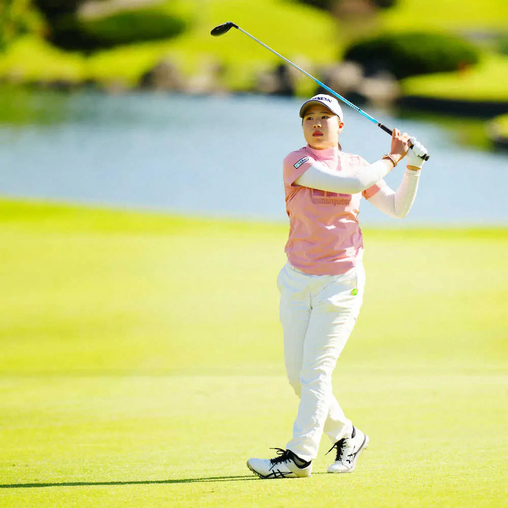 【画像・写真】竹田「自信になった」自己最高2位、次週日本女子OP「ベスト尽くす」