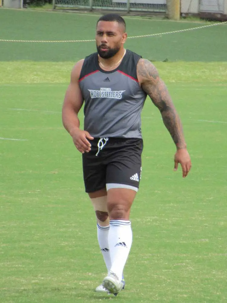 【画像・写真】【ラグビー】元NZ代表ラウマペ「神戸に骨を埋める気持ちで」チームに初合流　