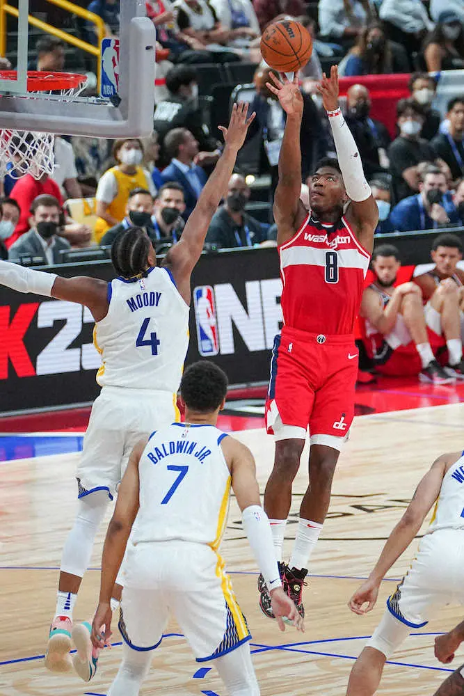 【画像・写真】八村　クーズマと同時先発で収穫　バランスよく機能すれば脅威に