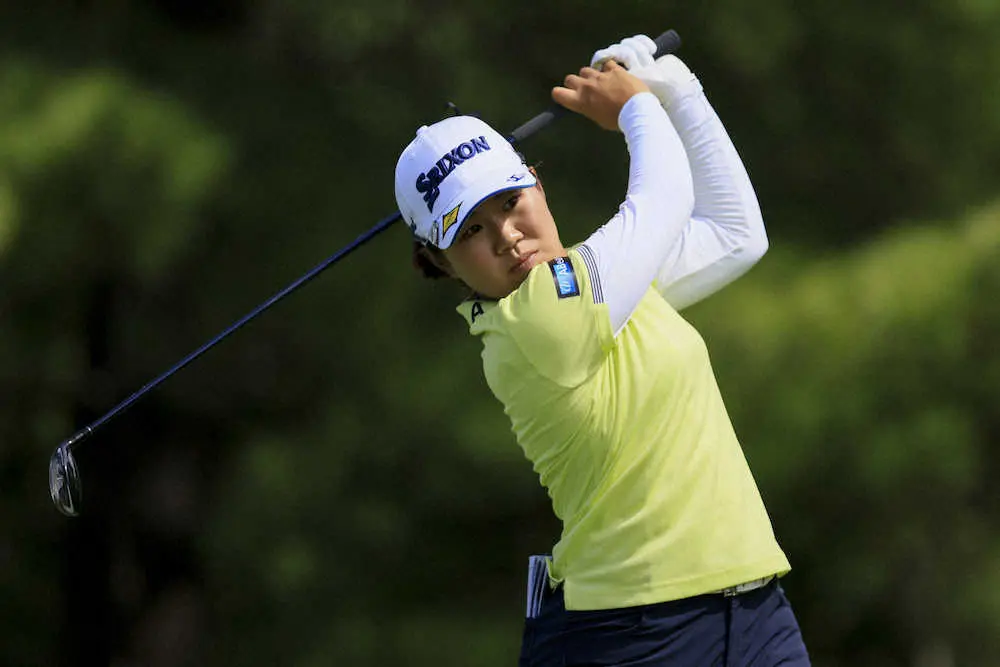 【画像・写真】畑岡奈紗が67で日本人トップの21位に浮上「スイングがしっくり来ている部分があった」