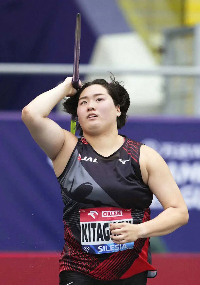 【画像・写真】女子やり投げ・北口、凱旋V　3カ月の長期海外転戦の成長を見せた