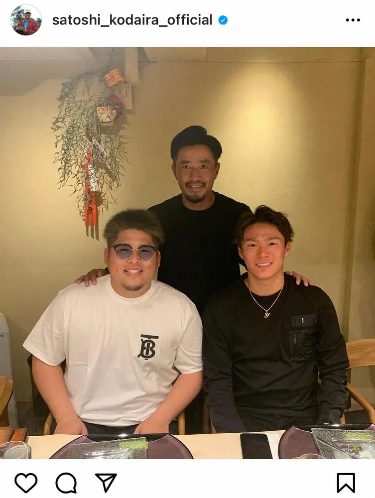 【画像・写真】男子ゴルフ・小平智　オリックス由伸とはオフに食事！パ・リーグ連覇に「めちゃ感動と刺激もらえました」