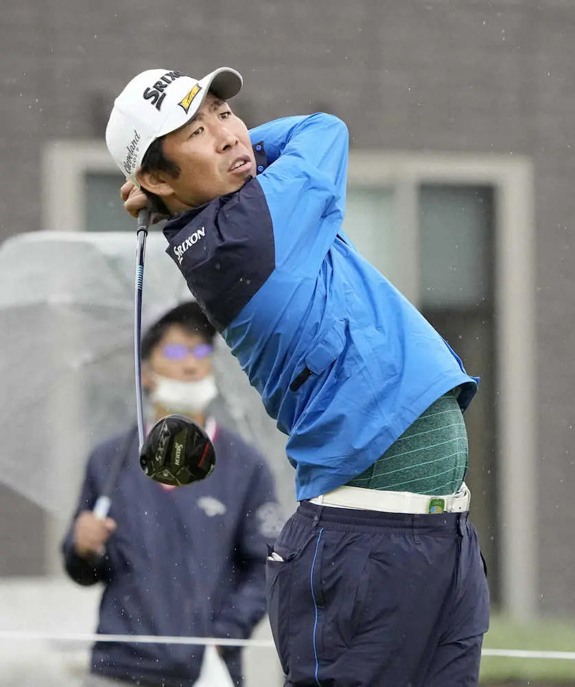 【画像・写真】小袋秀人　14点で「びっくり」首位タイ！　8番イーグルで5点「あれで流れが変わった」