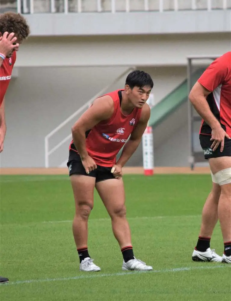 【画像・写真】ラグビー日本代表SO李承信　指揮官からの“宿題”で成長誓う「どんな状況でも対応していけるように」　