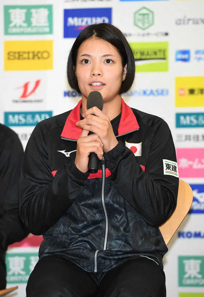 【画像・写真】兄妹で同日金だ！　3度目制覇の阿部詩「今の一番の気持ちは、ホッとしている」