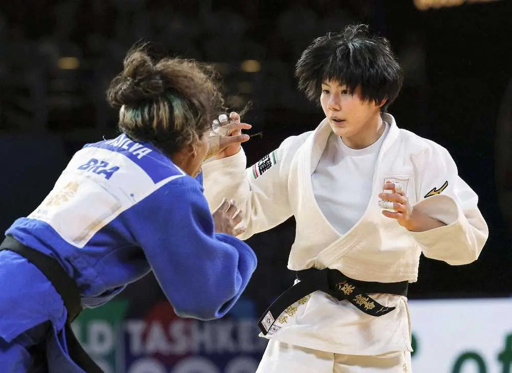 【画像・写真】舟久保遥香は準優勝　世界一へあと一歩もパリ五輪代表へ名乗り　柔道世界選手権