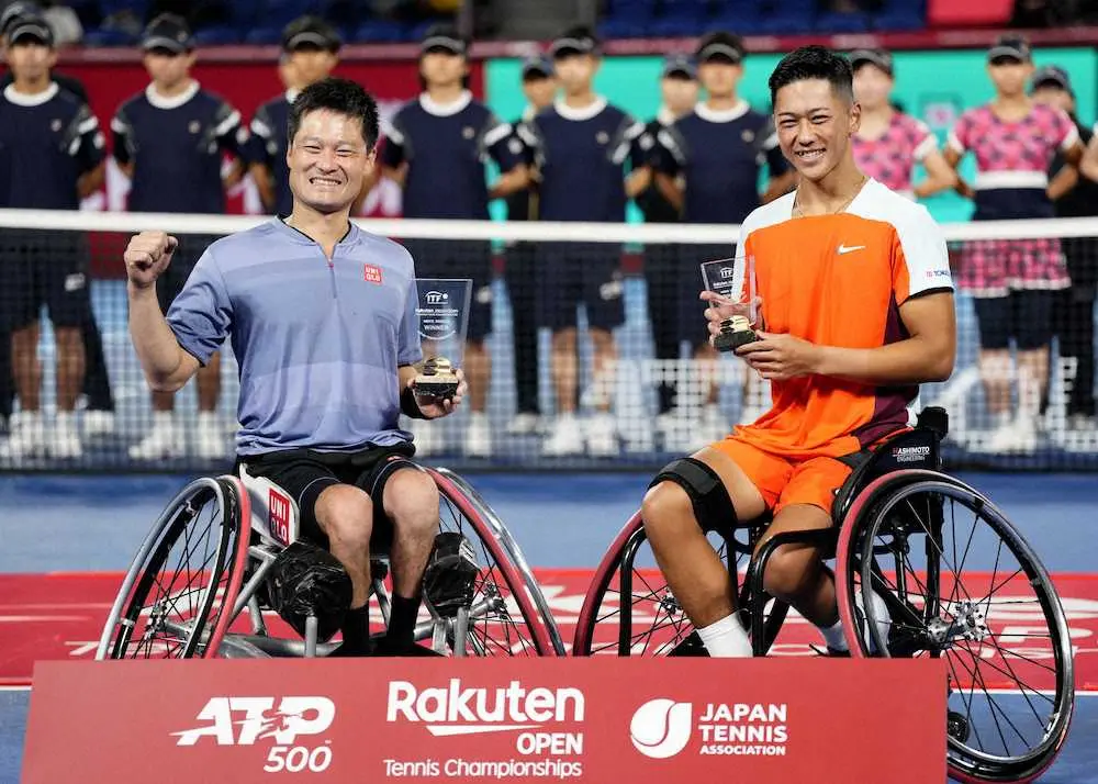 【画像・写真】38歳国枝「おじさんパワー」連覇　伸び盛り16歳相手に意地の2時間27分タイブレーク激闘