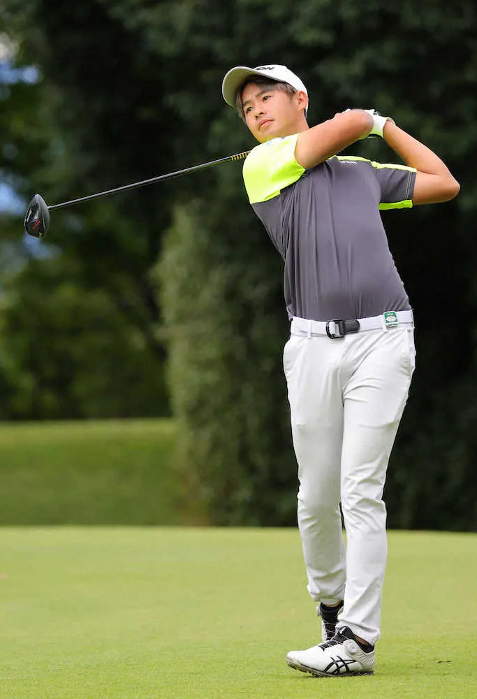 【画像・写真】片岡尚之　V戦線浮上3位　得点制方式に救われた　荒稼ぎ14点「イーグルを取ることもできて良かった」