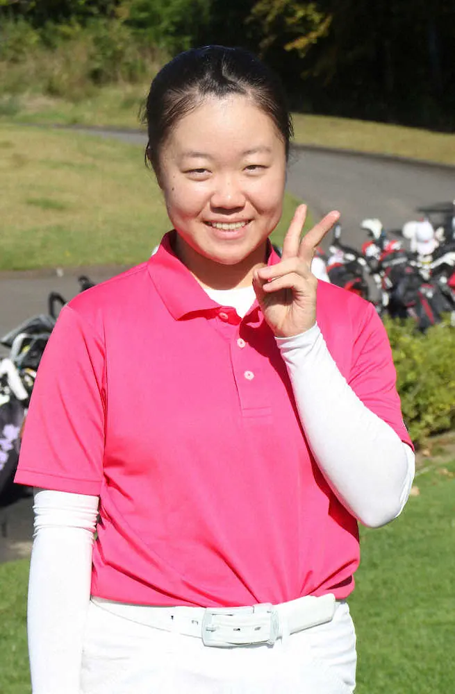 【画像・写真】北海道高校ゴルフ新人大会　男子は塩原が逃げ切りV、女子は本間が逆転優勝