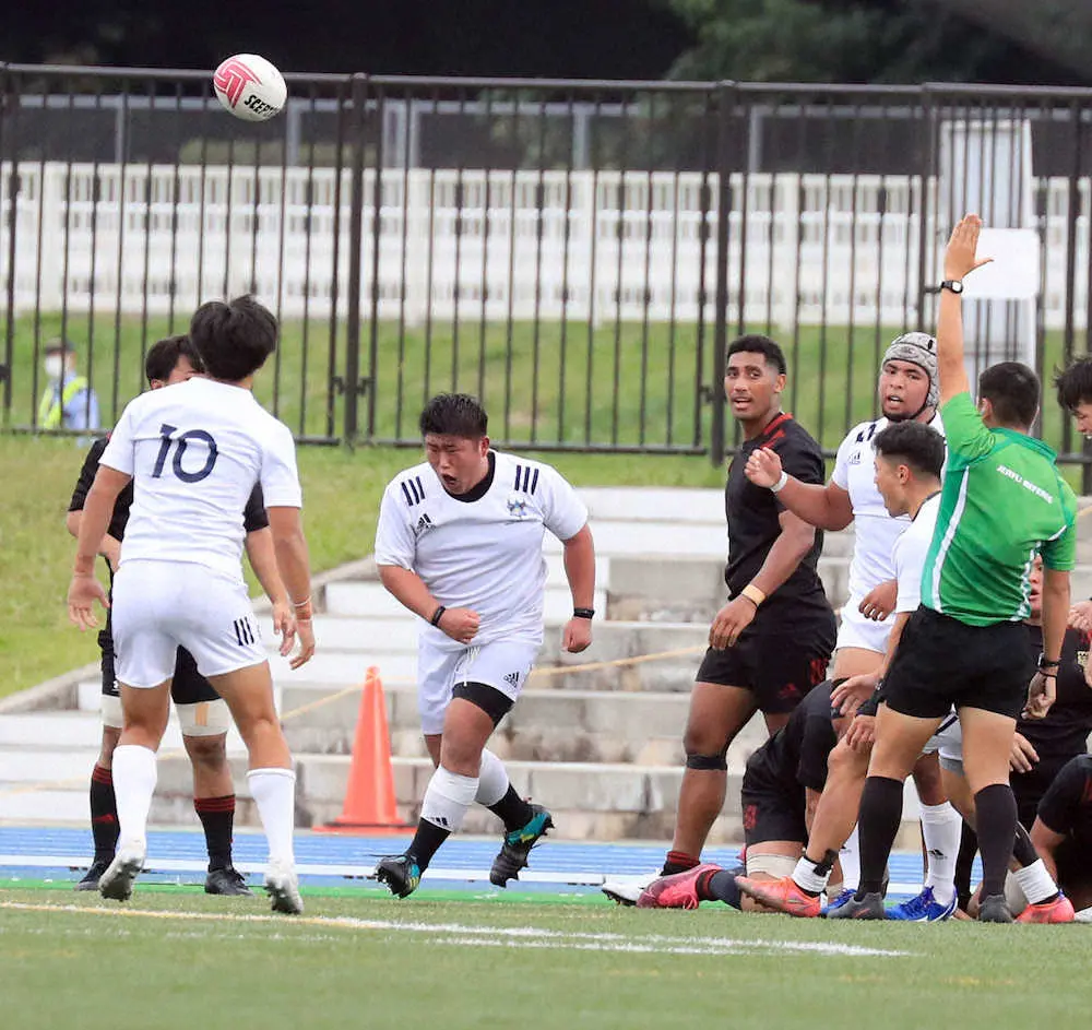 【画像・写真】東洋大ラグビー、劇的サヨナラ勝ち　一度試合終了も蹴り直して成功！日大と1点差