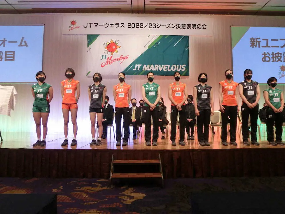 【画像・写真】バレー女子JT　V奪回へ決意　吉原監督「非常に可能性を秘めたチーム。可能性だけで終わらせないように」