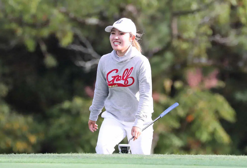 【画像・写真】地元大会に臨む古江がツアー初の「2週連続同一大会連覇」へ意気込み　20日開幕マスターズGCレディース