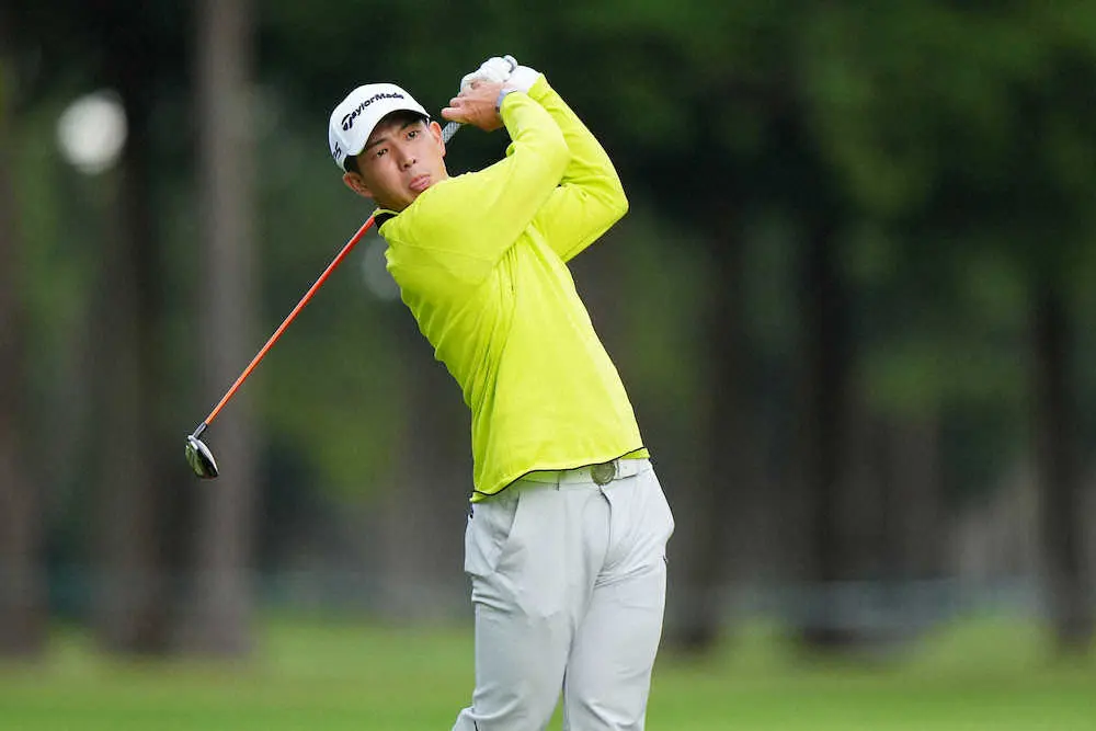 【画像・写真】中島啓太　国内最高峰大会の優勝争いに意欲「初日のスコアから1つ伸びたくらいが優勝スコアになるのでは」