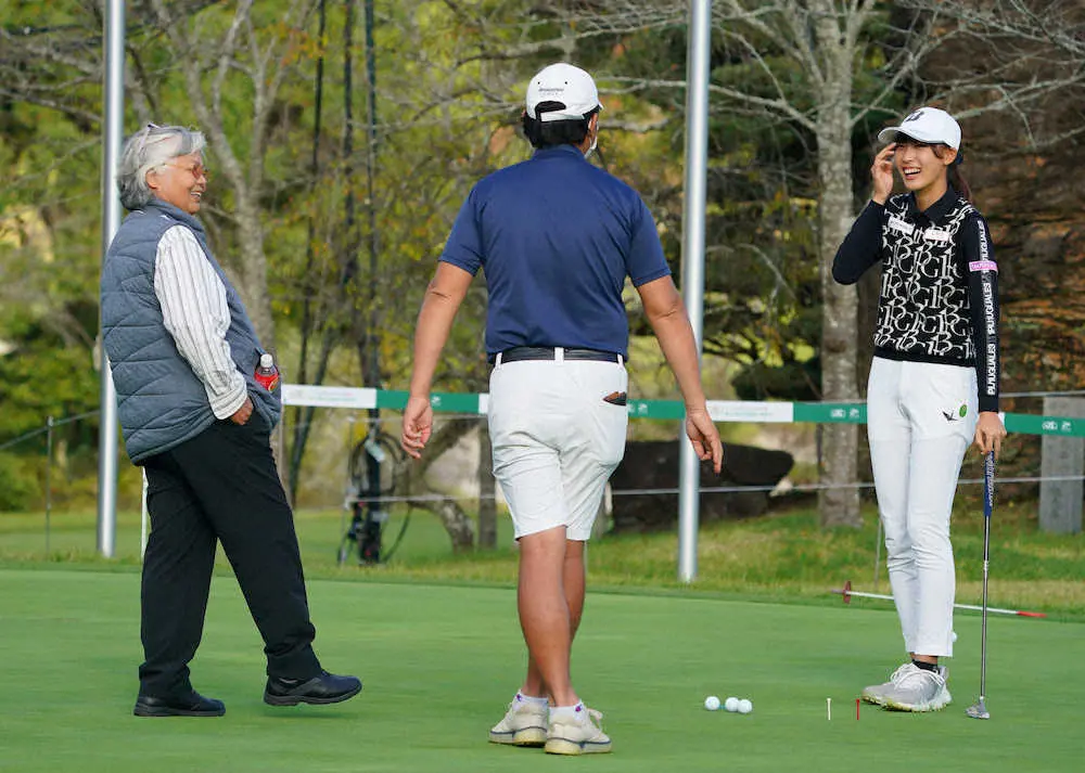 【画像・写真】馬場咲希“一寝不乱”夢中で挑むツアー初連戦　千葉から兵庫650キロ車中泊一度も起きずに疲労回復