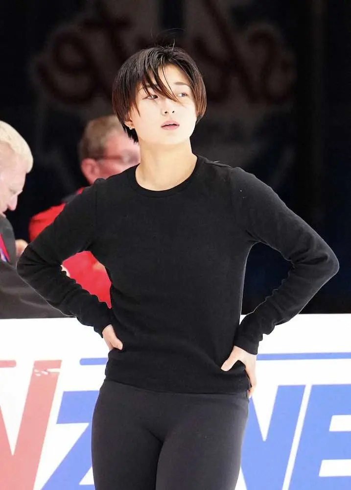 【画像・写真】坂本　リンクに好感触「凄く楽しみ」　21日GP初戦スケートアメリカ