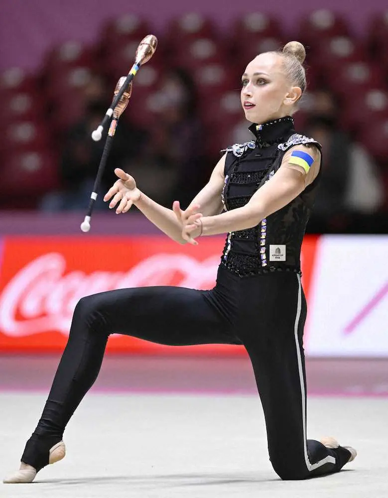 【画像・写真】ウクライナからイオンカップ参加のオノプリエンコ涙「戦争が終わることだけが私の希望」