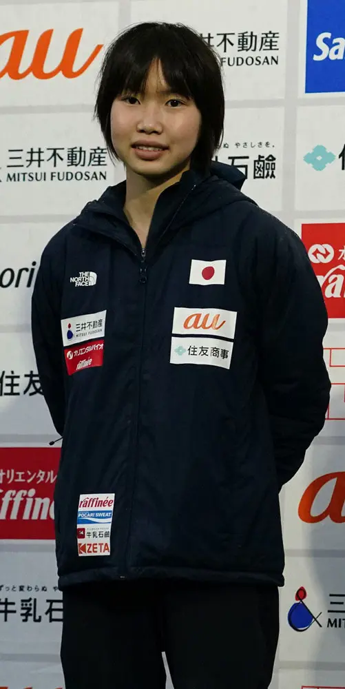 【画像・写真】クライミング女子・森　逆転Vも3完登できず「凄く悔しい」