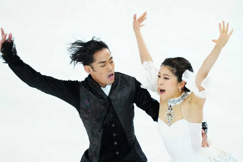 【画像・写真】アイスダンス“かなだい”は6位フィニッシュ「オペラ座の怪人」で魅了