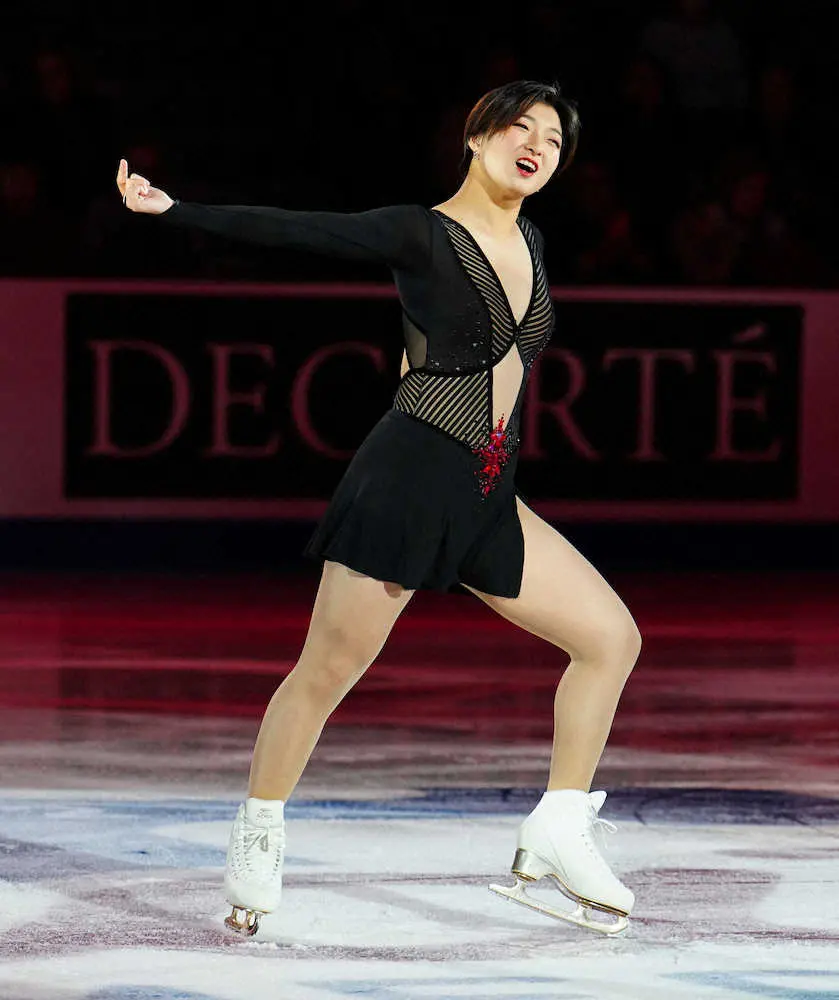 【画像・写真】坂本花織、情熱タンゴ締め　スケートアメリカEx