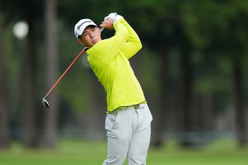 【画像・写真】中島啓太　目標絞ってプロ初優勝狙う　27日開幕　男子ゴルフ平和PGM選手権