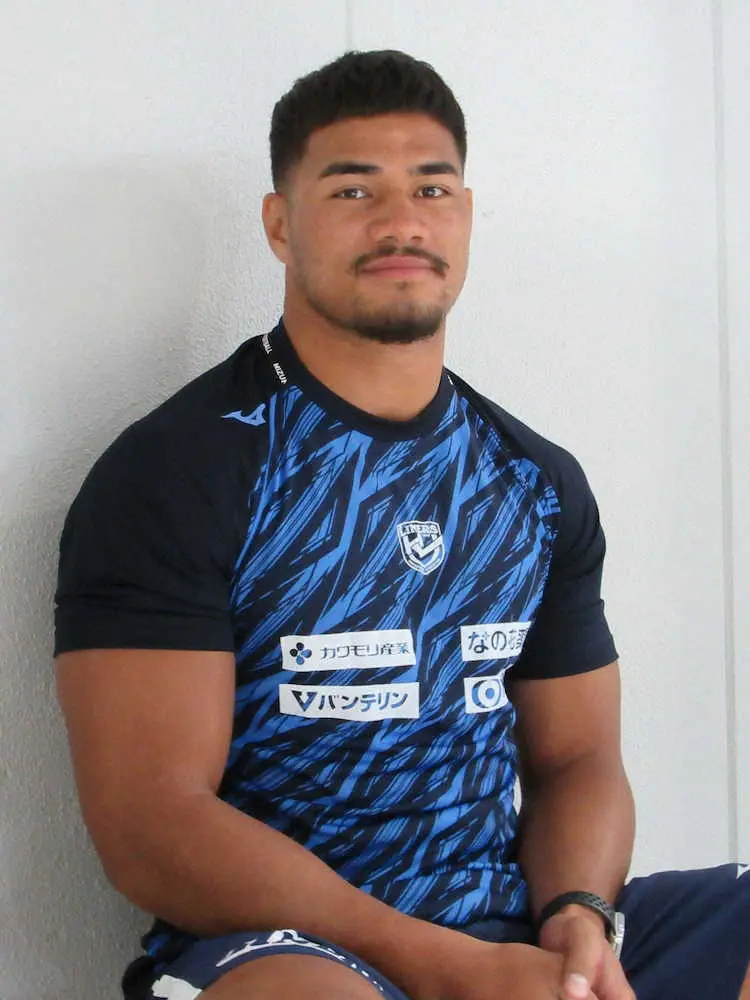 【画像・写真】23歳WTBフィフィタ　憧れのオールブラックスに「一番楽しみな試合　全てぶつける」