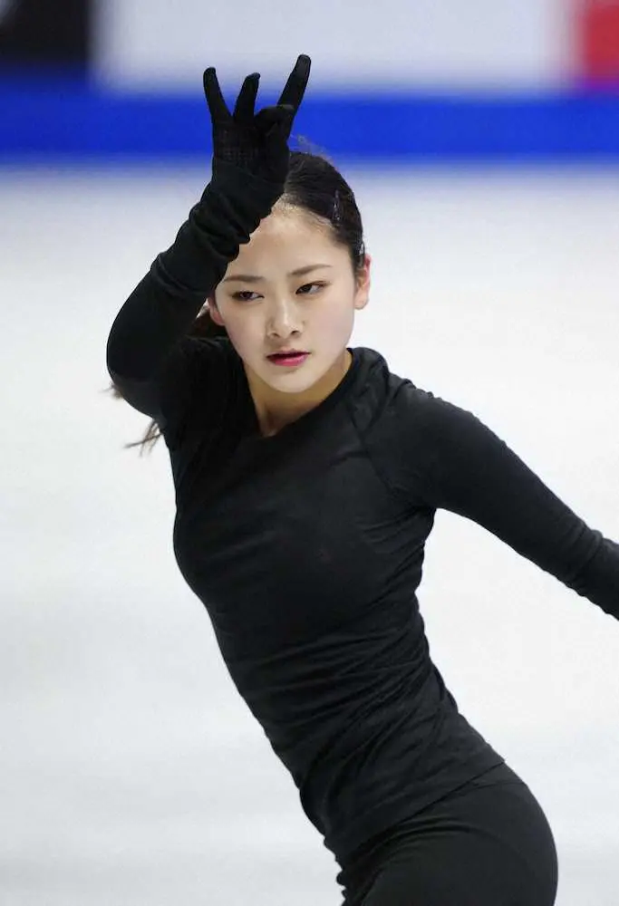 【画像・写真】渡辺倫果、GPデビュー戦「楽しみな気持ちでいっぱい」スケートカナダ公式練習