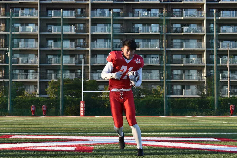【画像・写真】燃える甲南大アメフト部　神戸大との「神戸ダービー」は29日　梶川主将「みなさんを喜ばしたい」