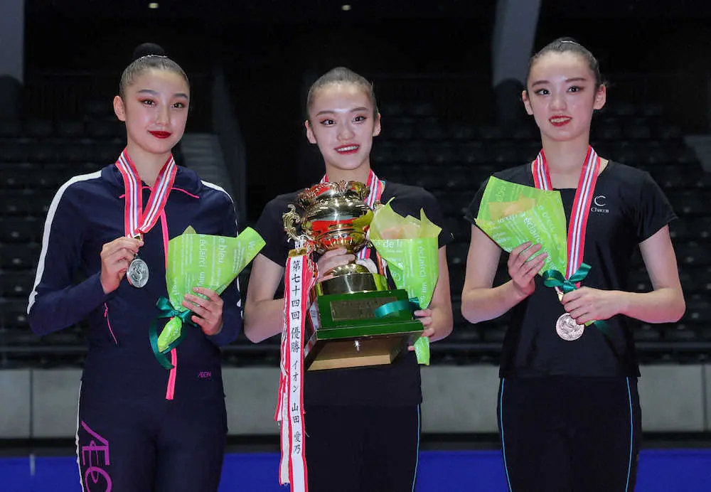 【画像・写真】喜田純　2年ぶり4度目優勝　全4種目1位の完全V「伸び伸び演技できた」