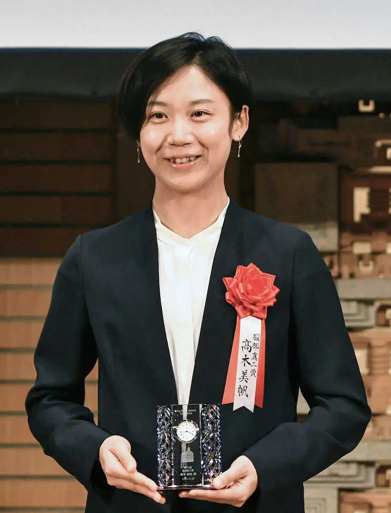【画像・写真】高木美帆　加山雄三のスピーチに感銘「自分も常に謙虚でいたい」