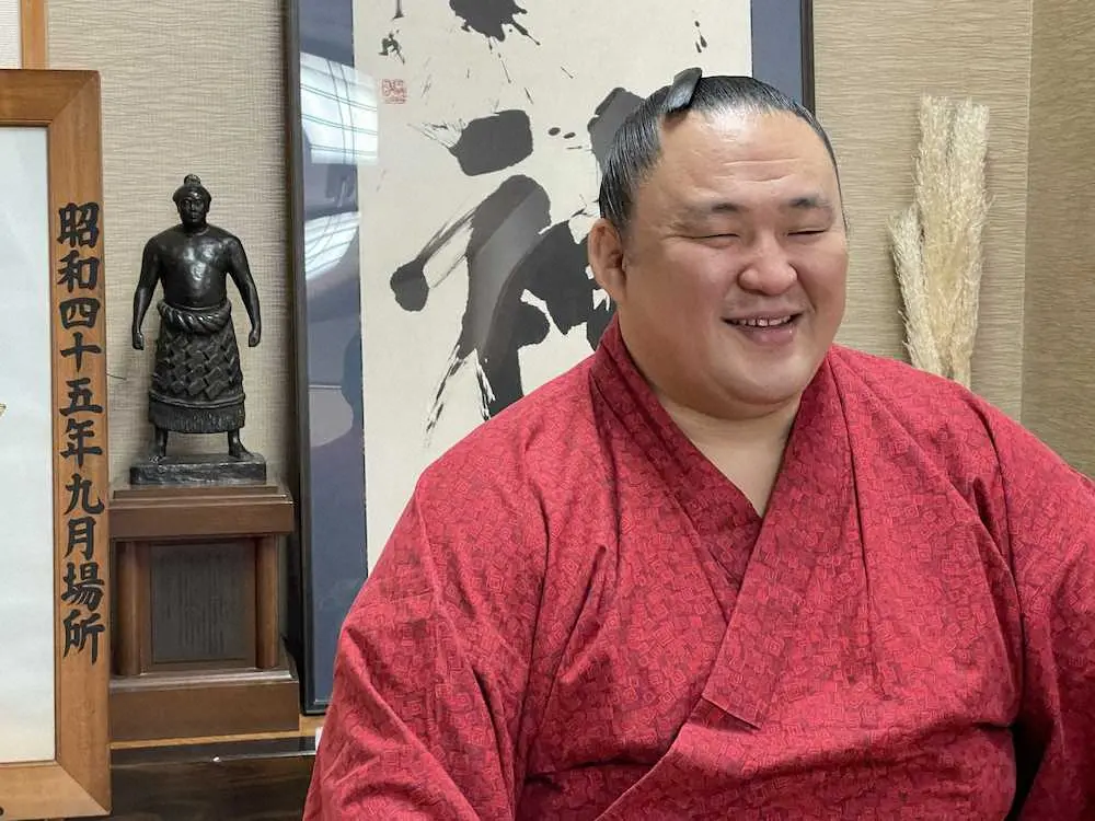 【画像・写真】37歳11カ月の玉鷲「年はただの数字」戦後3位の高齢三役昇進も意識せず「若々しい自分の相撲を」