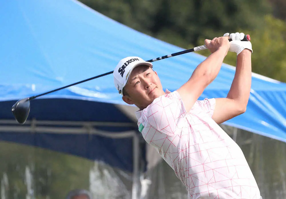 【画像・写真】岩崎亜久竜、また2位　「流れをつかめなかった」痛恨のボギー