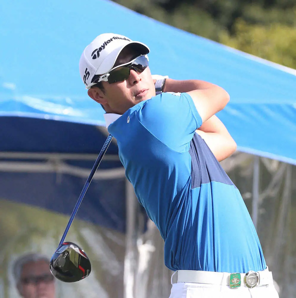 【画像・写真】中島啓太、プロ転向後ベスト5位も…笑顔なく「悔しい」