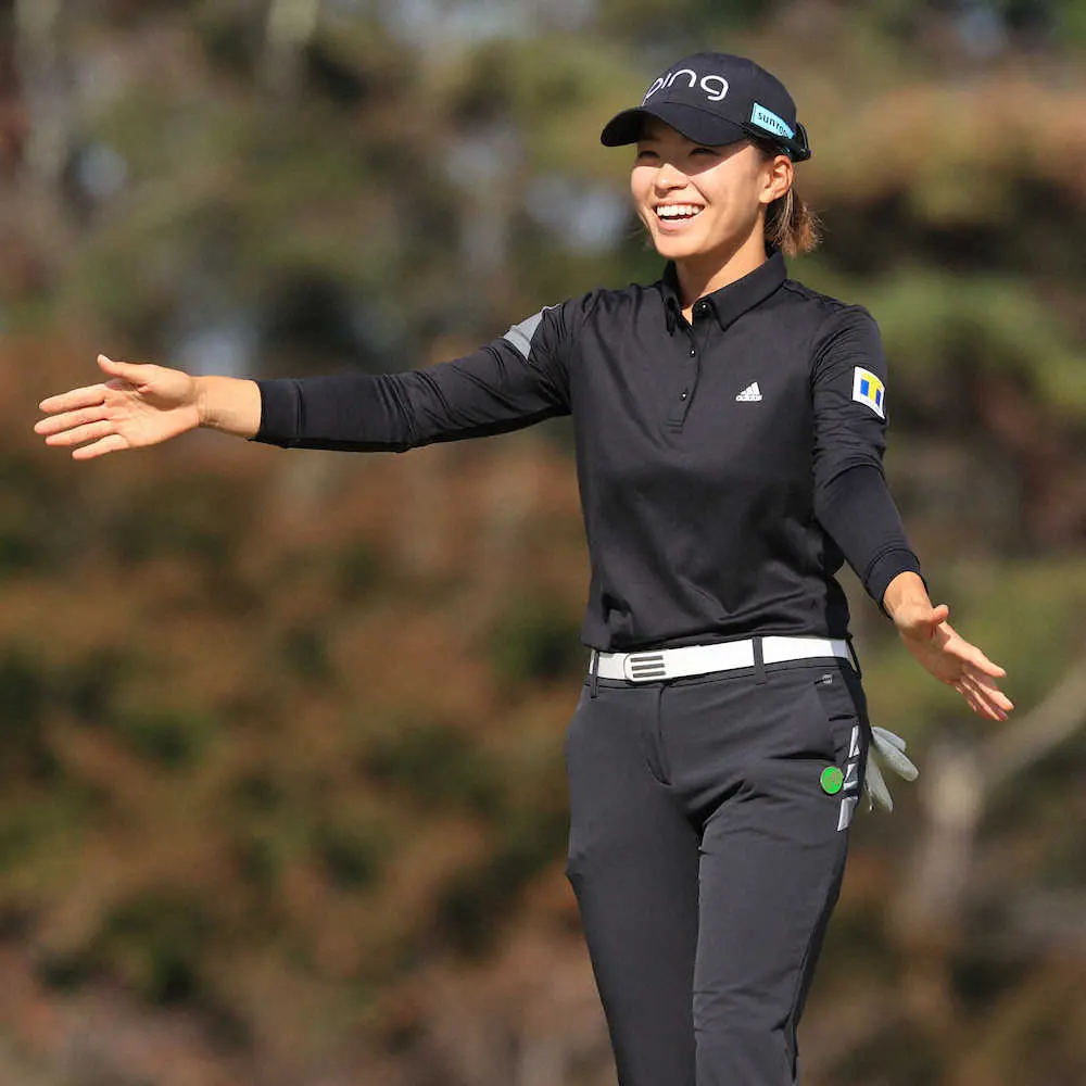 【画像・写真】前年覇者・渋野　9位締めに「70点くらい！」　TOTOジャパンCへ弾み